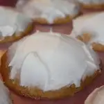 Pumpkin Cookies with Icing