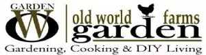 old world garden farms logo and tagline