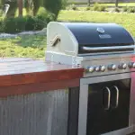 rustic outdoor kitchen