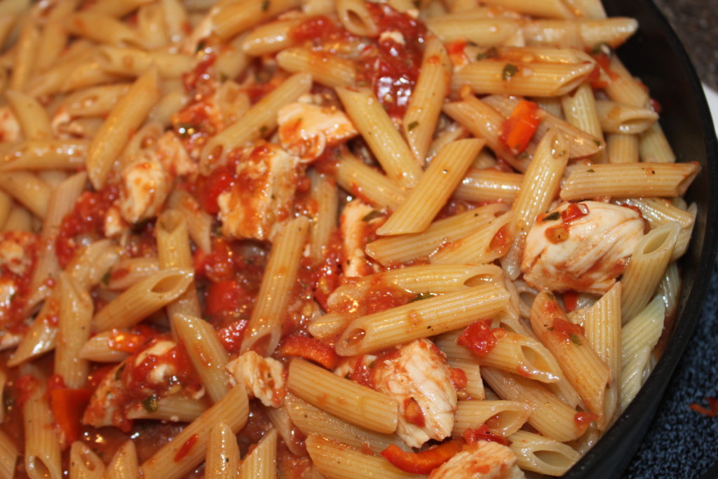 Tomato and Basil Chicken Pasta Recipe - A Delicious One Pot Meal