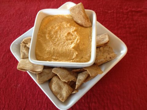 Roasted Red Pepper Hummus Recipe - Never Buy Store Bought Again!