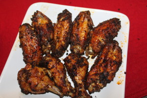 Baked chicken wings 