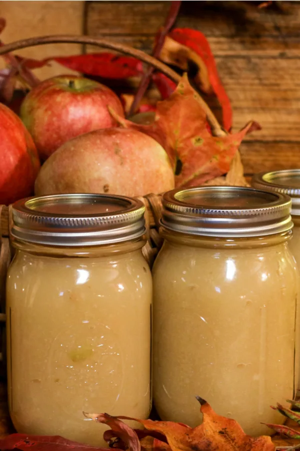 canning applesauce in quart jars 