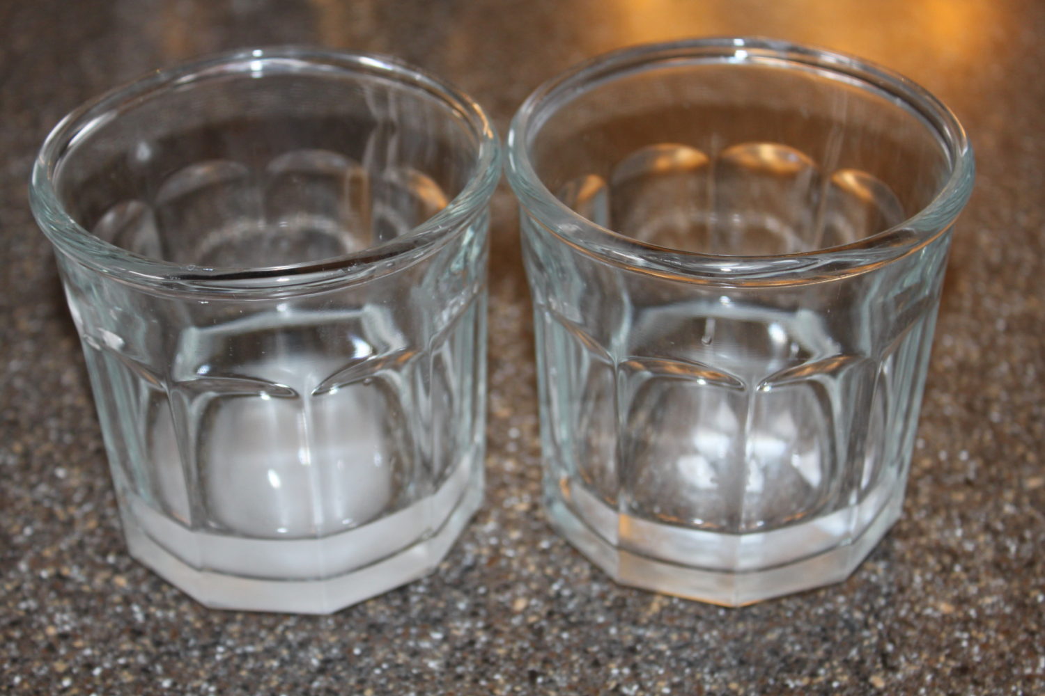 Dissolving citric acid and rennet tablets - just don't get confused on which one is which. 