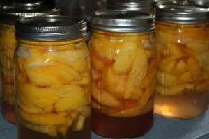 Place your peaches in boiling water for 30 seconds. 