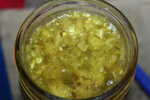 Relish - ready to be eaten!