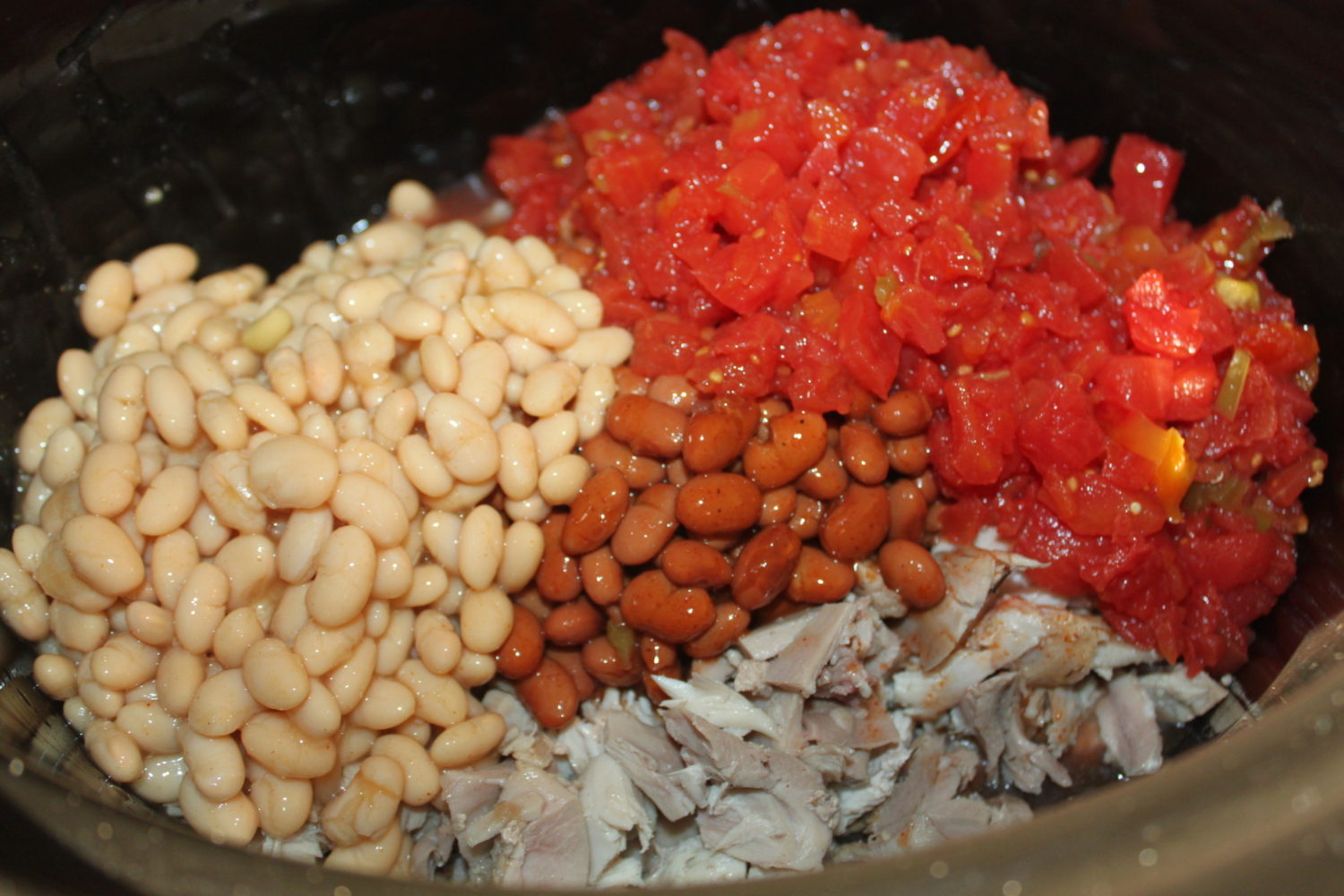 Add remaining ingredients to the crockpot. 
