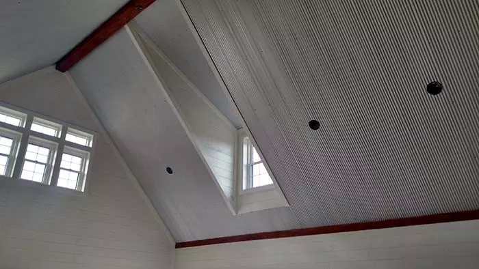 Metal Ceilings And Walls, How To Install Corrugated Metal Roofing On Ceilings