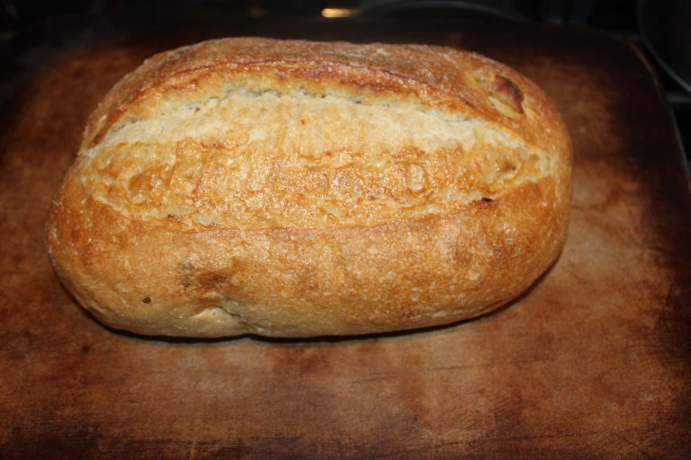 Oven Roasted Garlic Artisan Bread Recipe - Simple, Delicious Flavor!