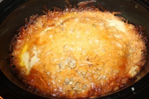 overnight slow cooker breakfast casserole