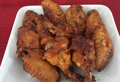 honey barbecue wings