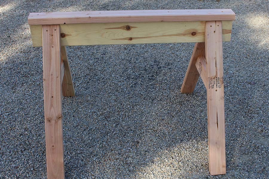 Homemade Sawhorse Plans Simple, Wooden Saw Horses Diy