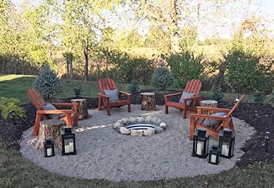 DIY outdoor chairs