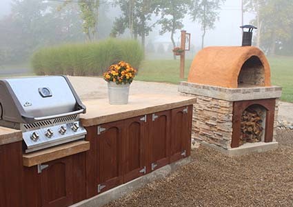 diy wood fired pizza oven