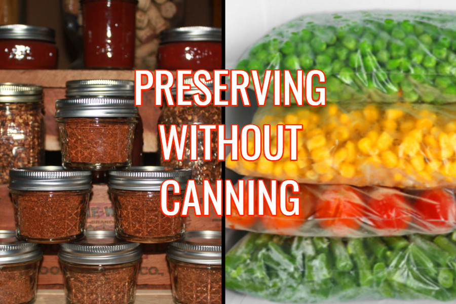 Preserving Vegetables Without Canning Saving Summer's Harvest!