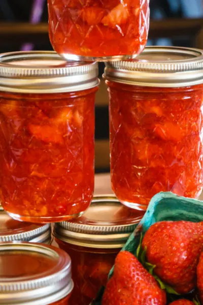 30 minute strawberry jam