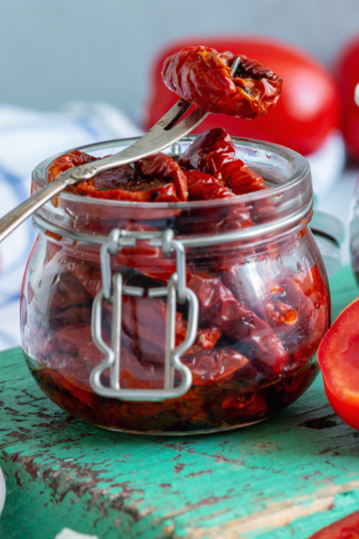 sun dried tomatoes in oil 