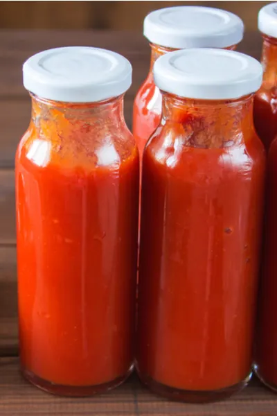 ketchup bottles 