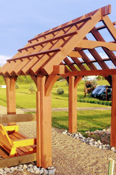 DIY Garden House Structure