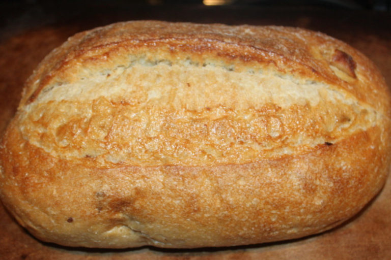 roasted garlic artisan bread