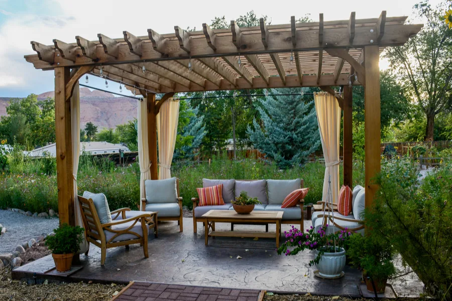 How To Build A Pergola With Ease The, How To Build A Pergola Over A Patio