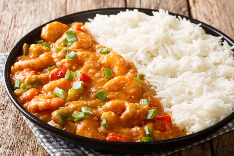 shrimp creole and rice
