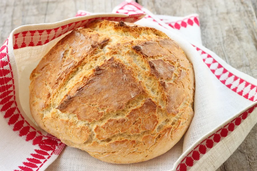 loaf of irish soda bread 
