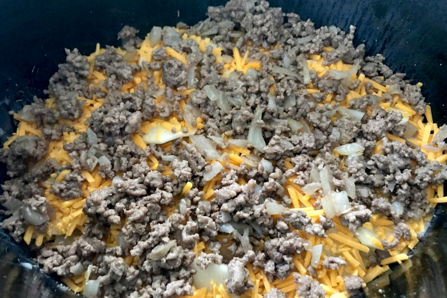 ground beef and potato casserole 