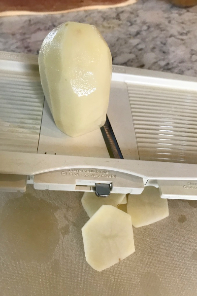 mandoline slicer for potatoes 