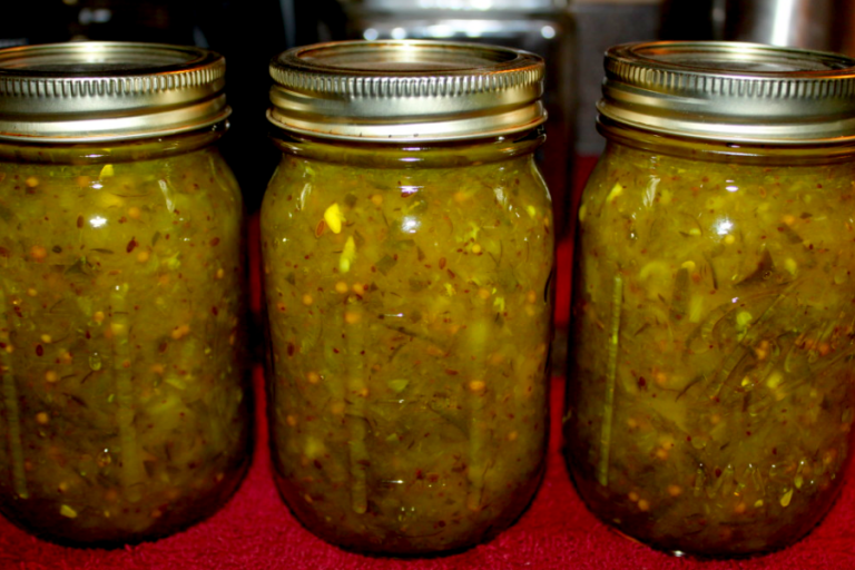 Grandma's Zucchini Relish Recipe Passed Down For Decades