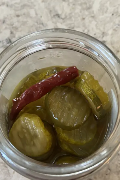 Famous Dave's pickles 