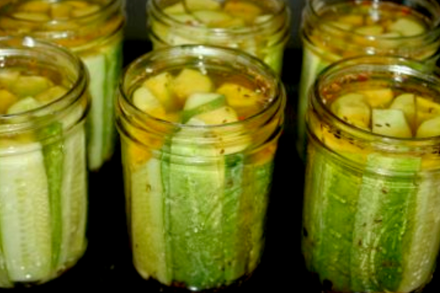 refrigerator dill pickles 