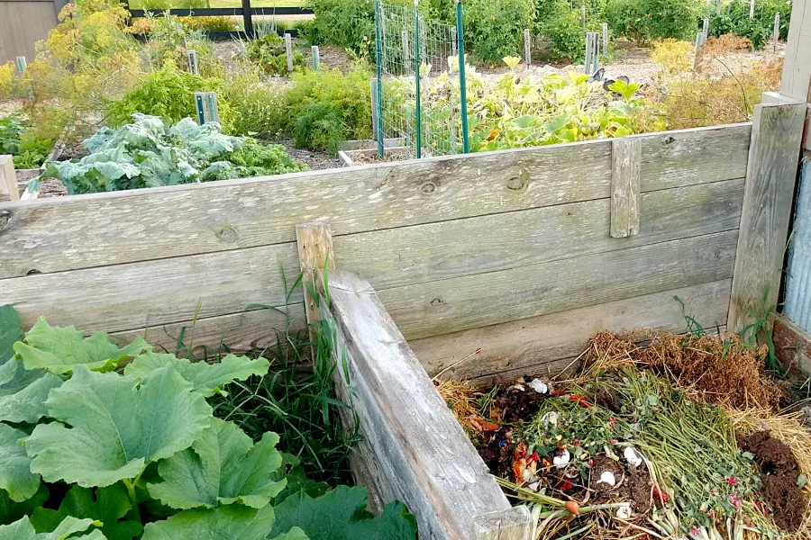 what to compost from the garden