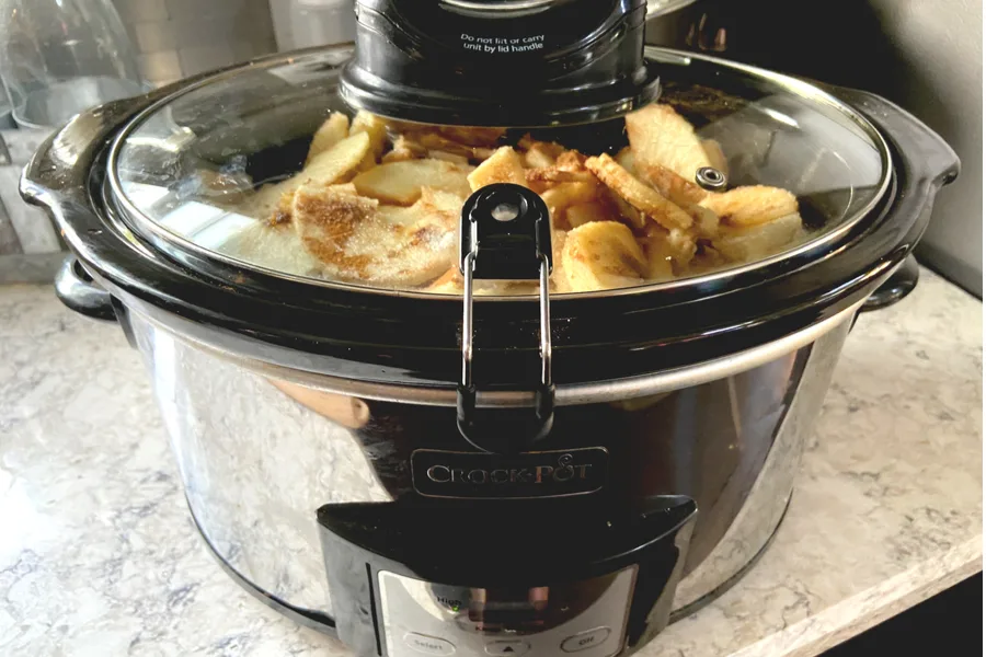 apple butter in slow cooker 