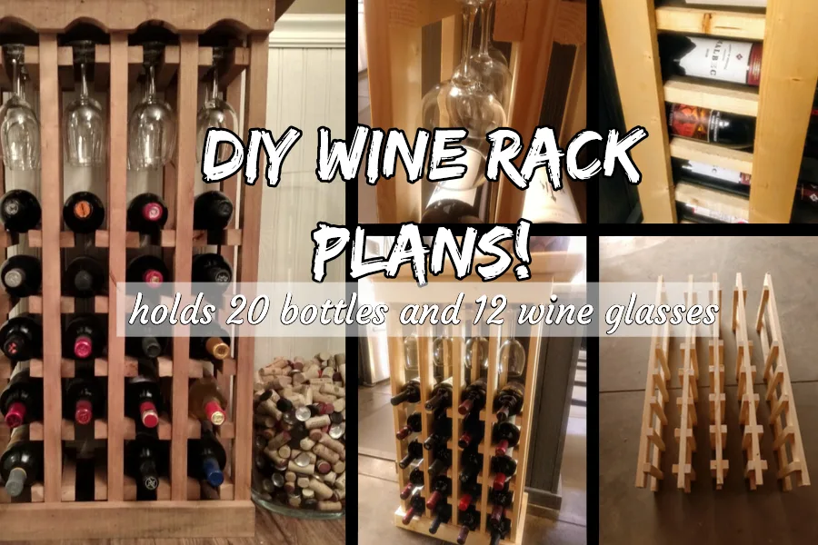 diy wine rack plans