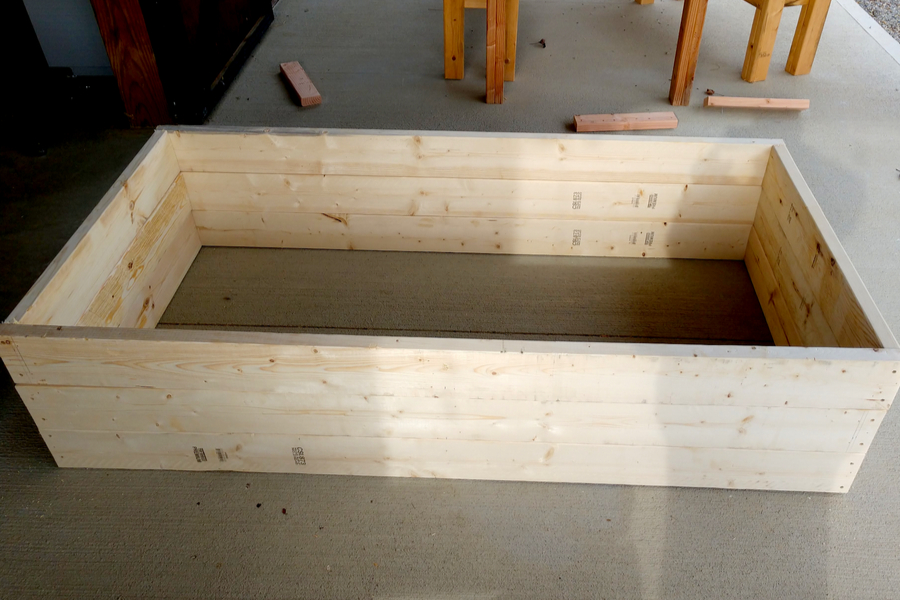 Diy Raised Bed Garden Box Strong, How To Build A Raised Bed Frame