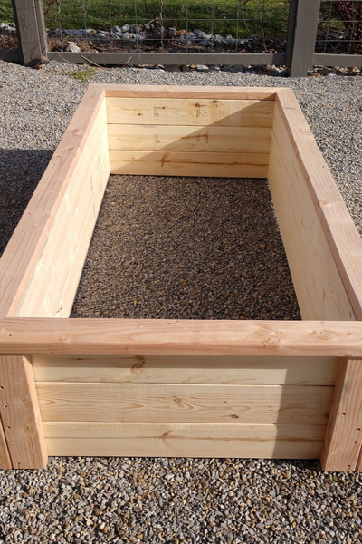 Diy Raised Bed Garden Box Strong Beautiful Easy To Build - How To Build Your Own Vegetable Garden Box