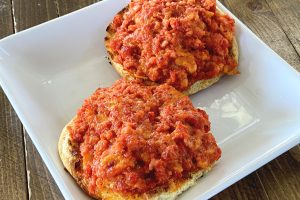 Open Face Pizza Burgers - A Nostalgic Recipe Like No Other