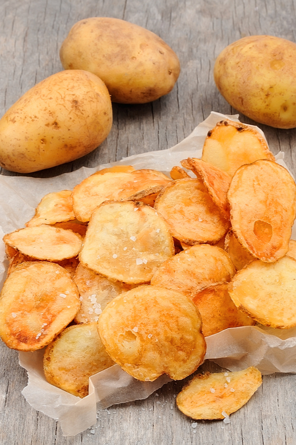 air fryer potato chips 