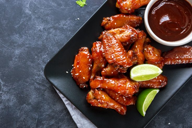 sweet chile chicken wings