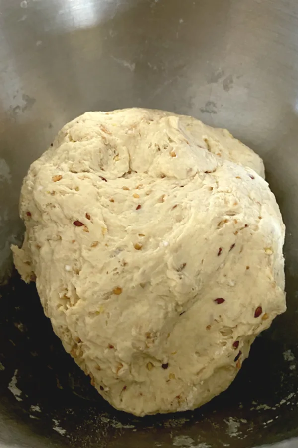 multigrain bread dough