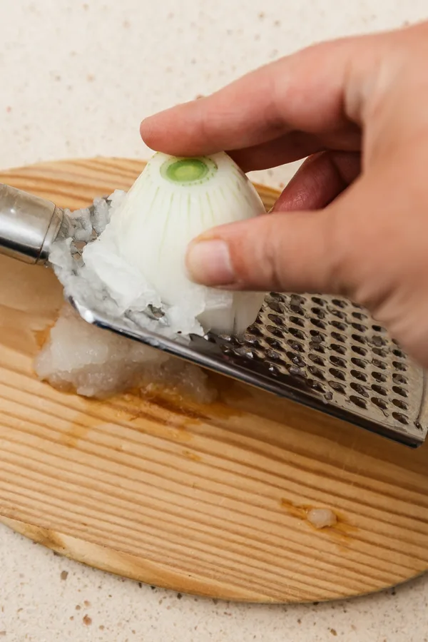 grated onion