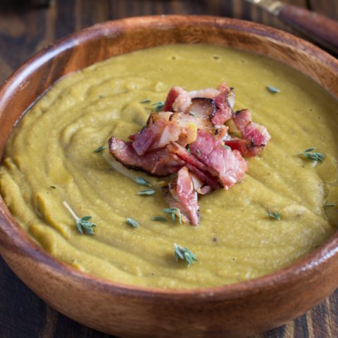 Creamy Split Pea Soup Recipe 