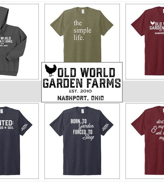 garden tee shirts
