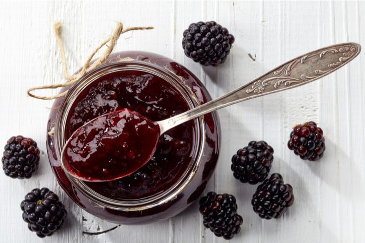 blackberry honey jam