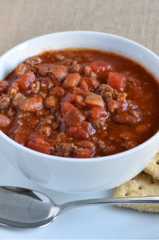 Chili Made With Fresh Tomatoes - A Delicious Recipe Using Fresh Produce