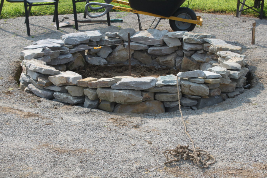 how to build a fire pit