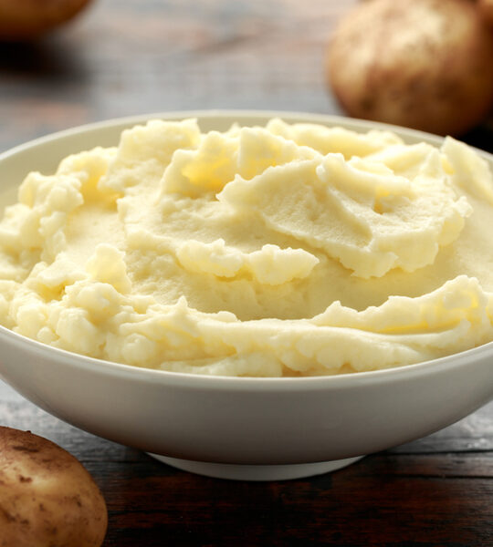 light and fluffy mashed potatoes