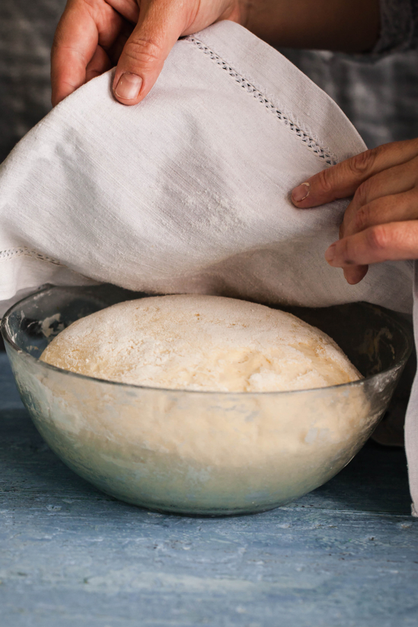 bread dough rising