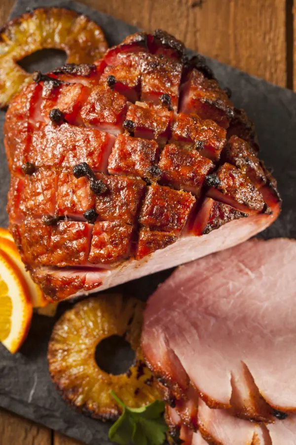 brown sugar pineapple ham